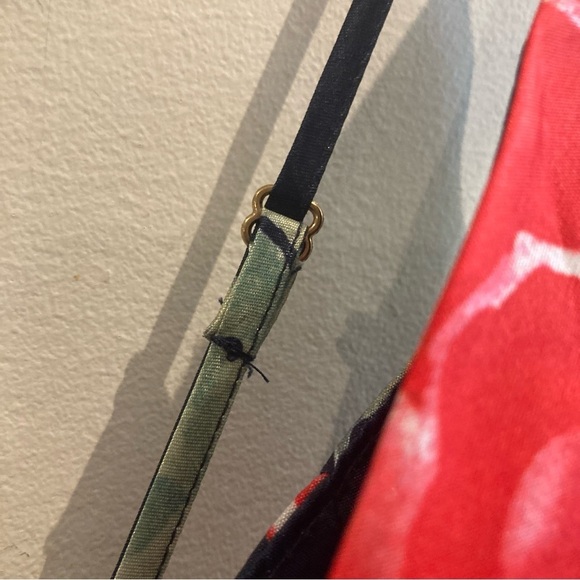 SOIEBLU Sz S Floral Open Back Crinoline Underskirt Jewelled Waist Dress NEW - Picture 13 of 16